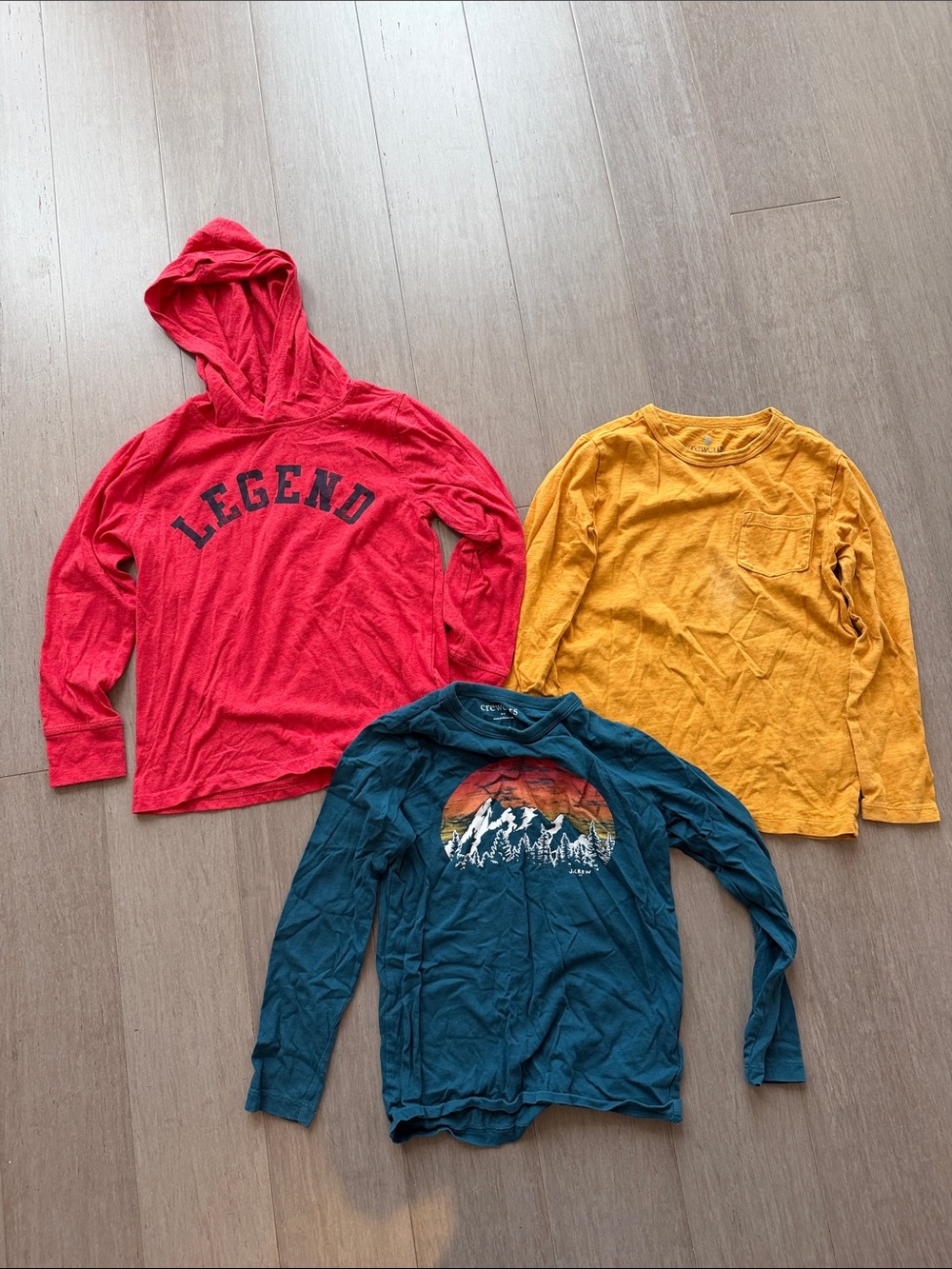 Kids Long-Sleeve Shirt Set by Crewcuts size 6/7